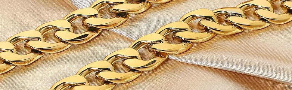 think chain necklace