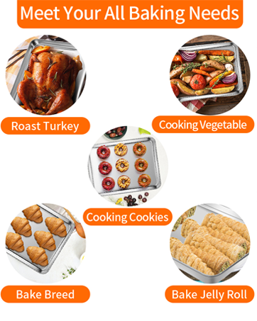 baking sheet with rack set