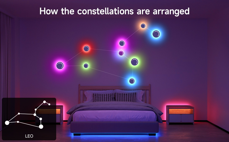 led constellation lights
