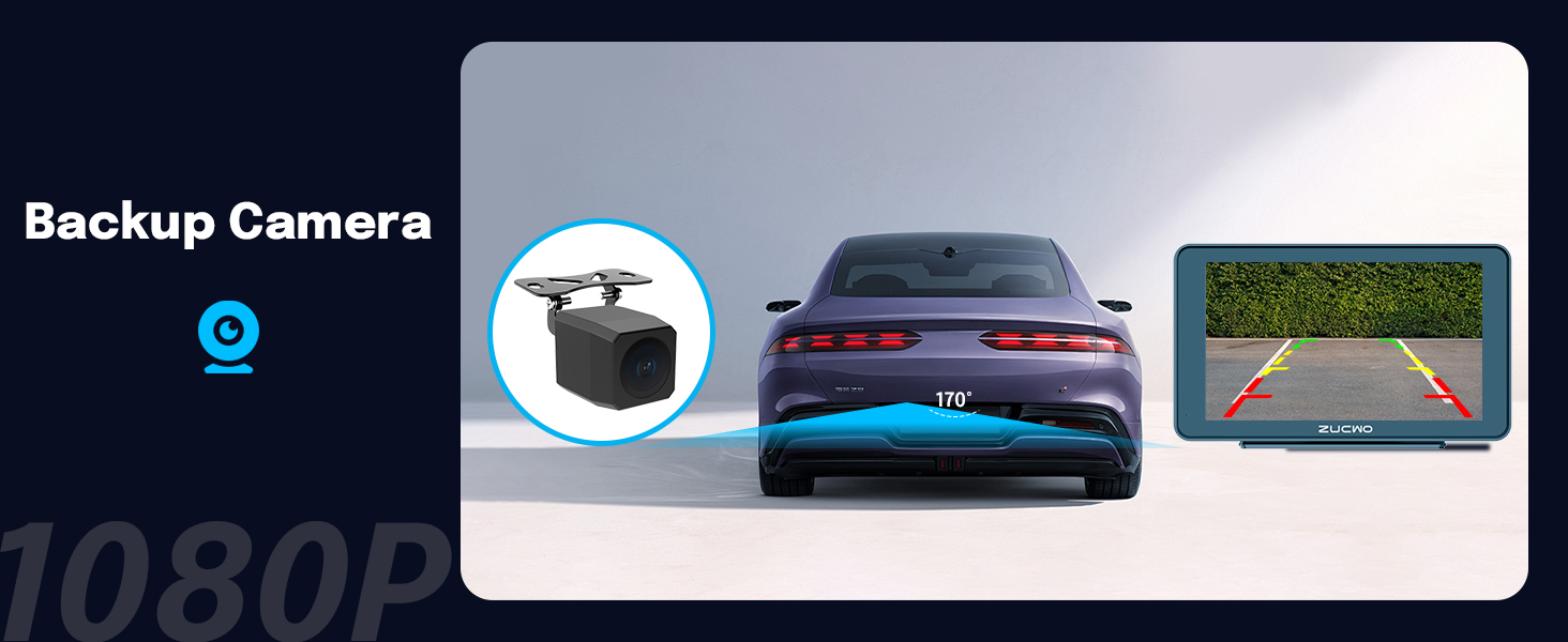 carplay screen with back up camera