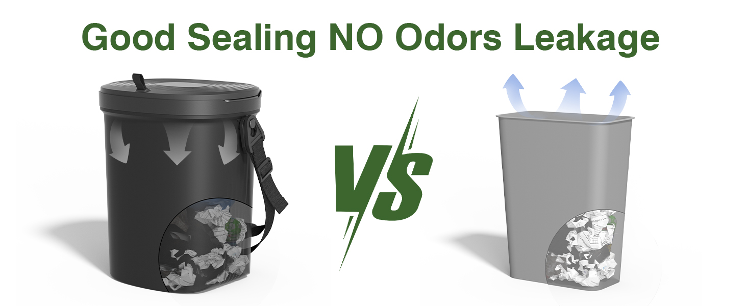 automotive garbage cans