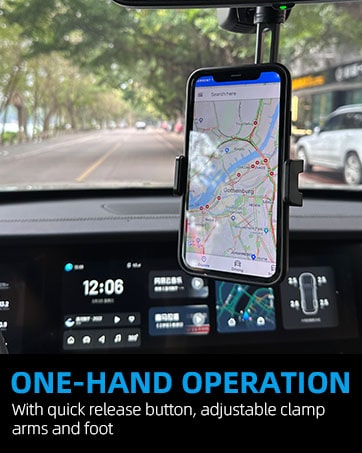 one hand