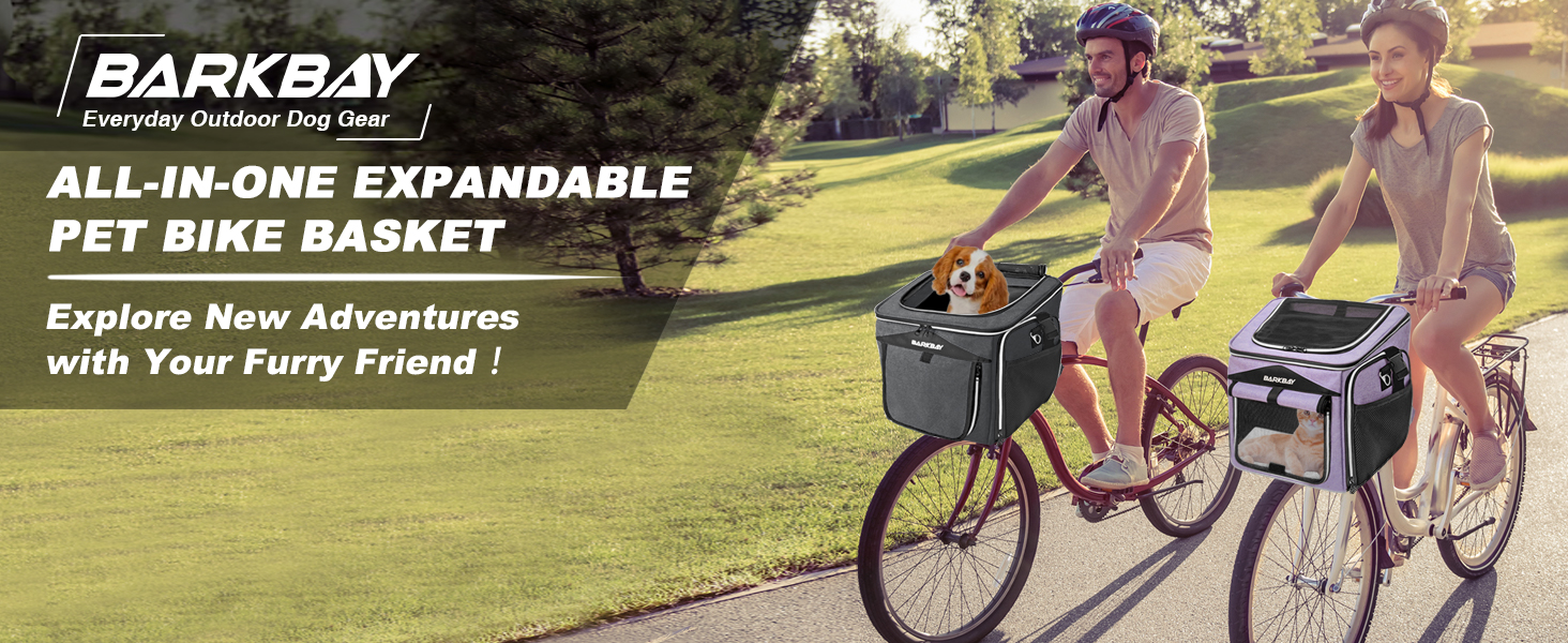 dog bike carrier dog basket for bike dog backpack for medium small dogs cats carrier