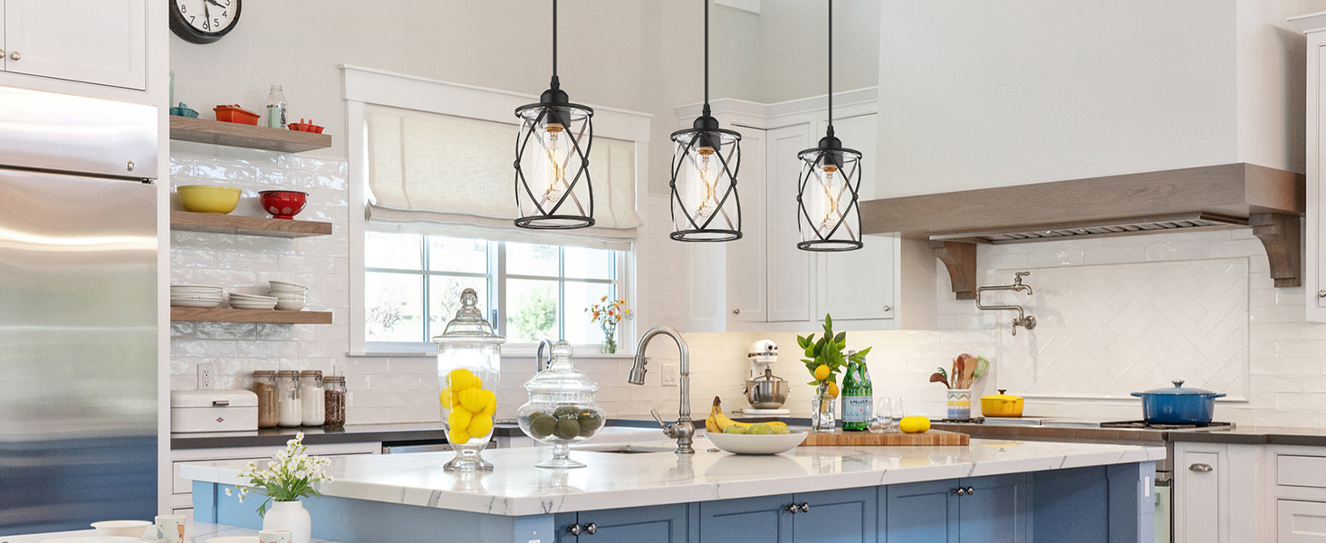 Black pendant lights
