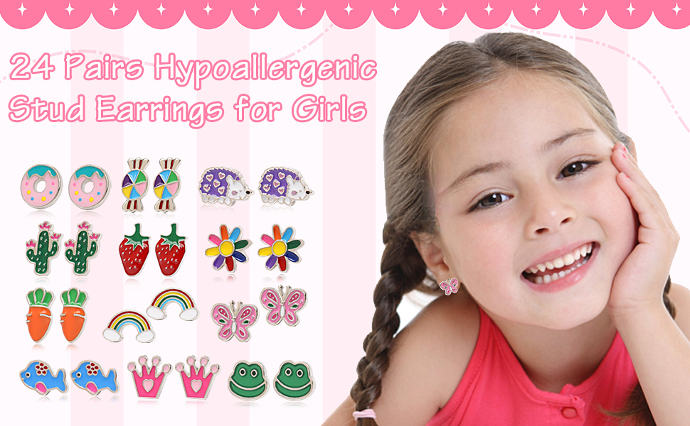 hypoallergenic earrings for girls