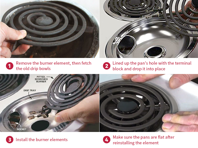 kenmore drip pans
