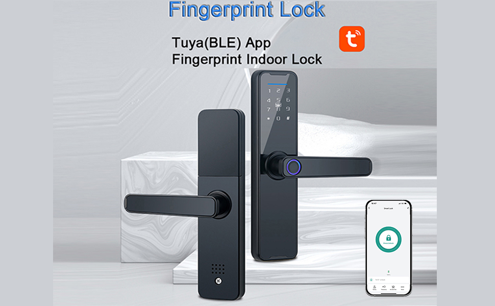 This fingerprint lock is suitable for all kinds of doors