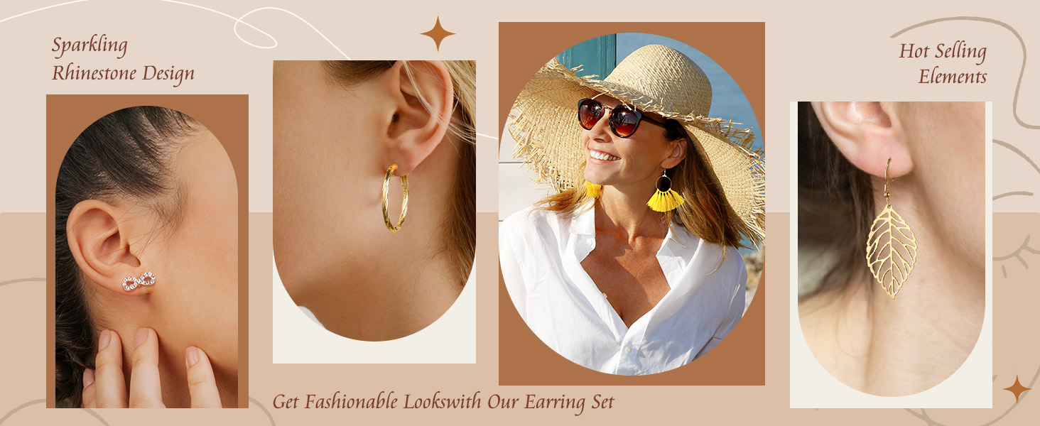 Fashion Earrings Set