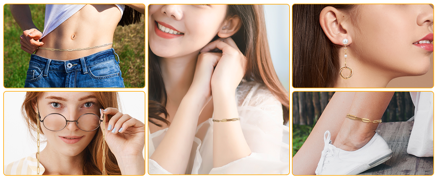 Versatile Paperclip Chain