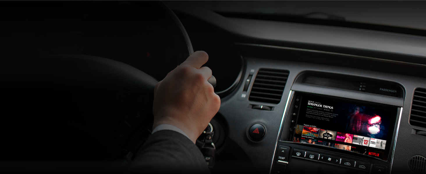 apple car play wireless adapter with Netflix
