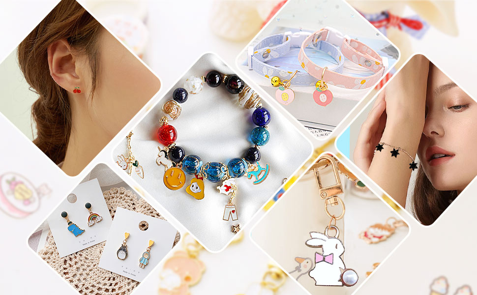 350Pcs Wholesale Bulk Lots Jewelry Making Charms