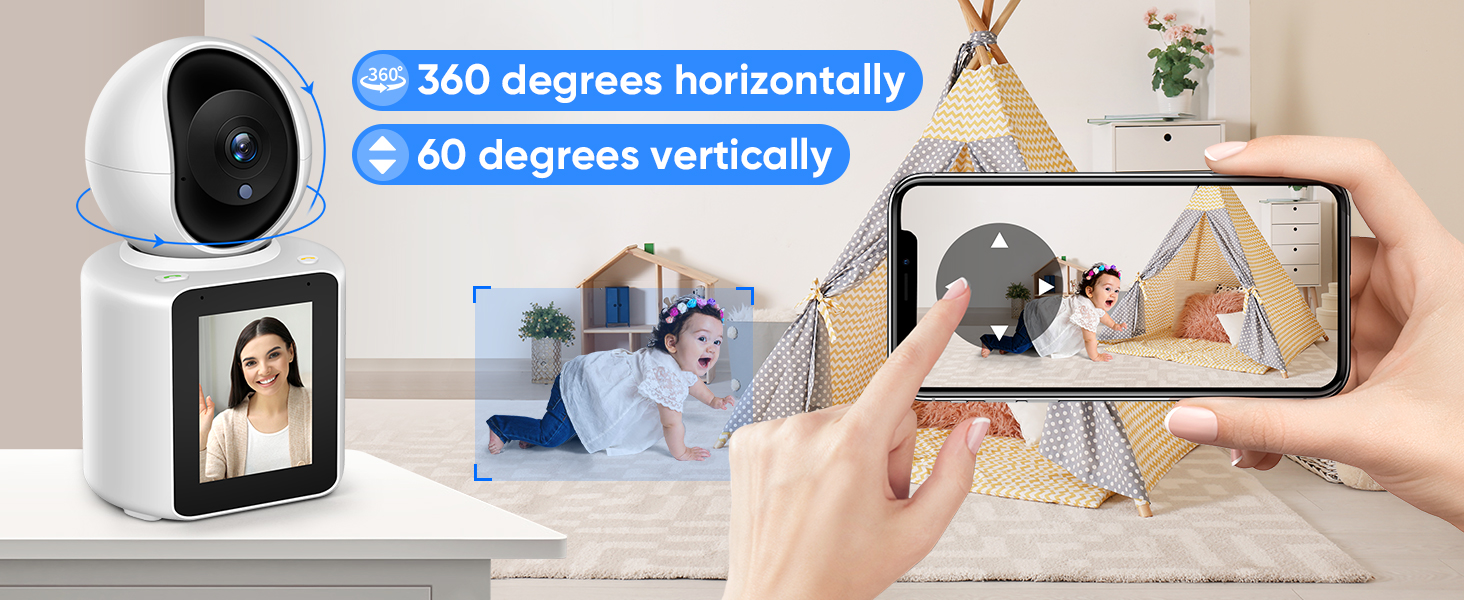Two-Way Video/Audio Indoor Camera