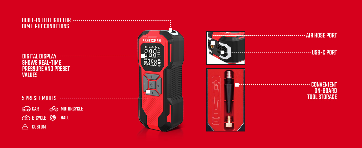 portable air pump