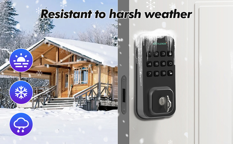  Zylenor Keyless Entry Door Lock
