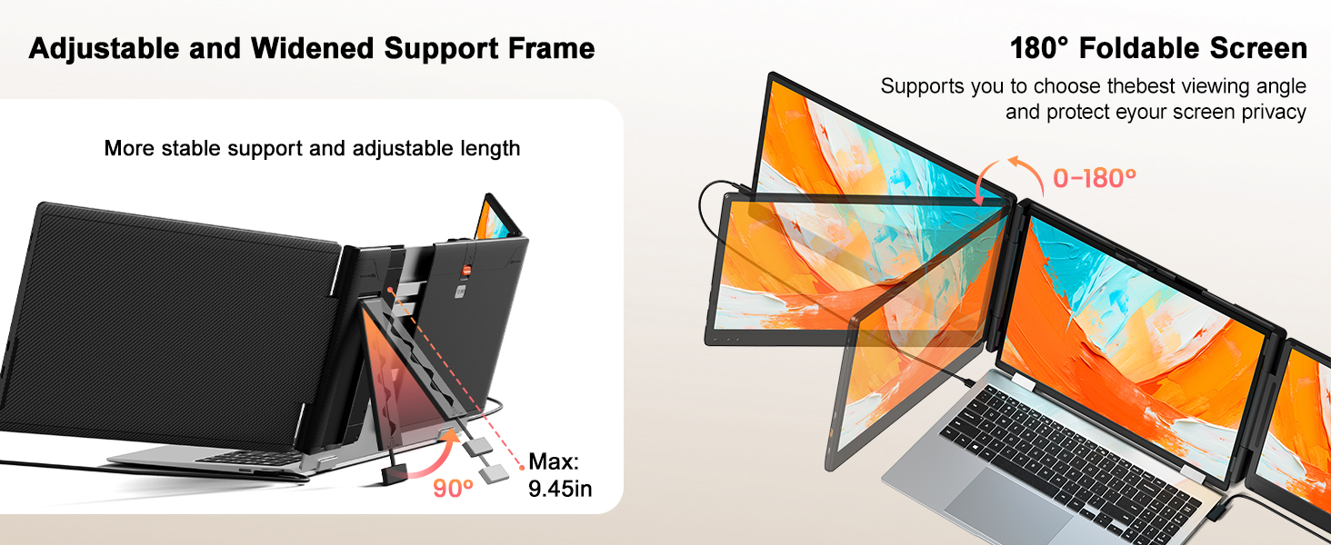 4-2 triple screen laptop monitor extender