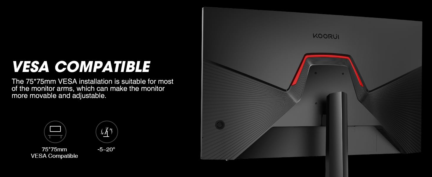 KOORUI GN02 27inch VA 240hz 1MS monitor