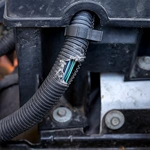 wiring damage from rodents in a car engine bay