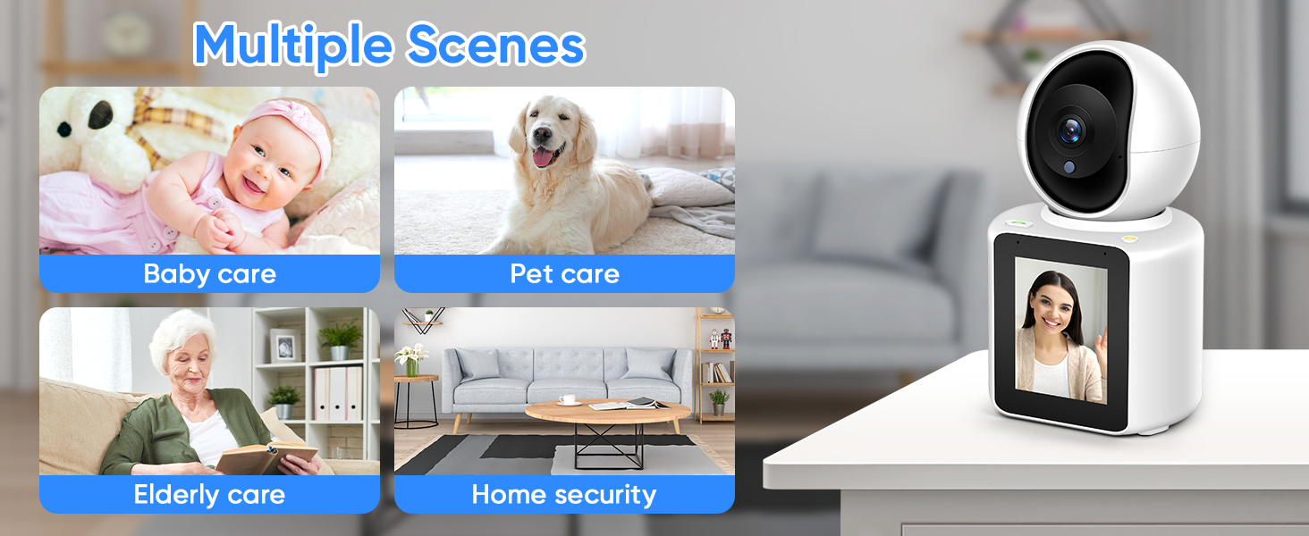 Two-Way Video/Audio Indoor Camera