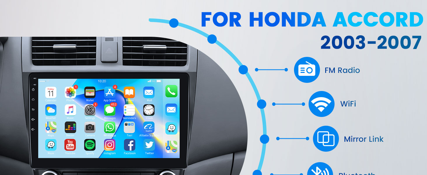 car radio with carplay