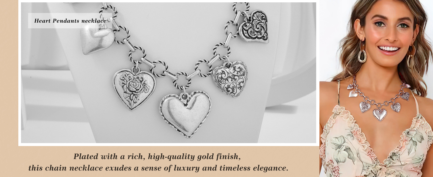 Silver Heart Necklace 