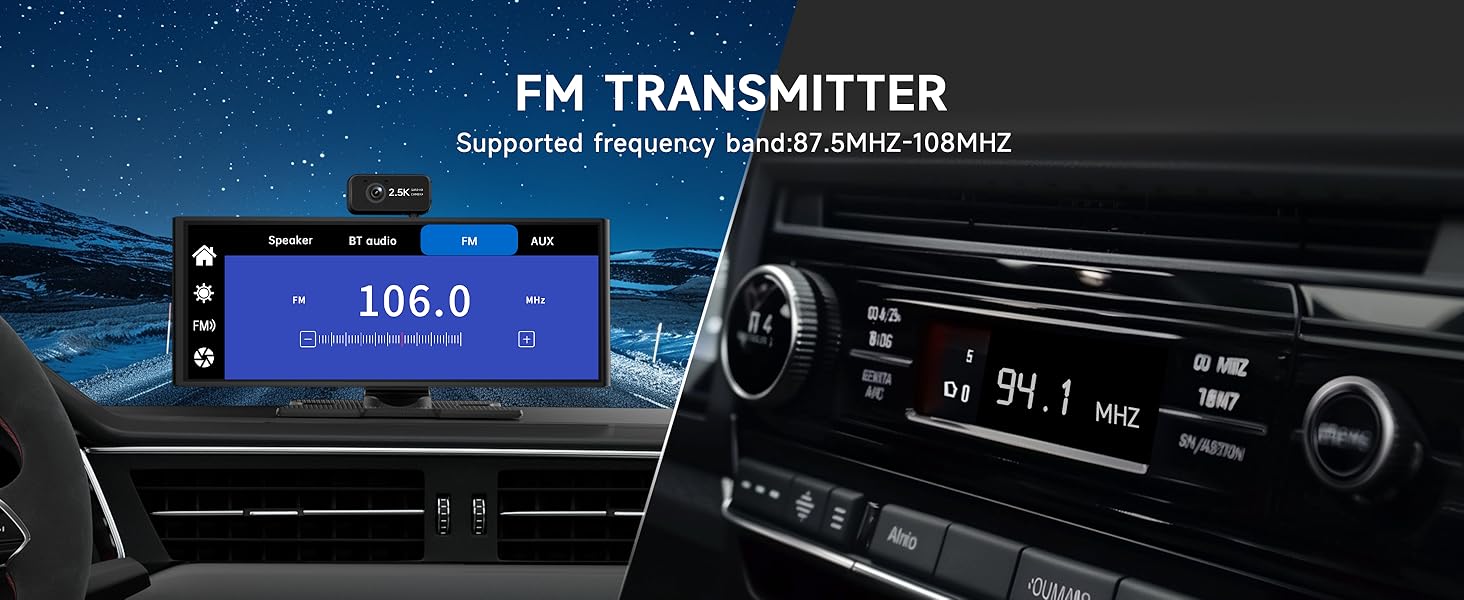Portable Carplay Screen for Car
