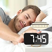 alarm clock with SNOOZE Mode