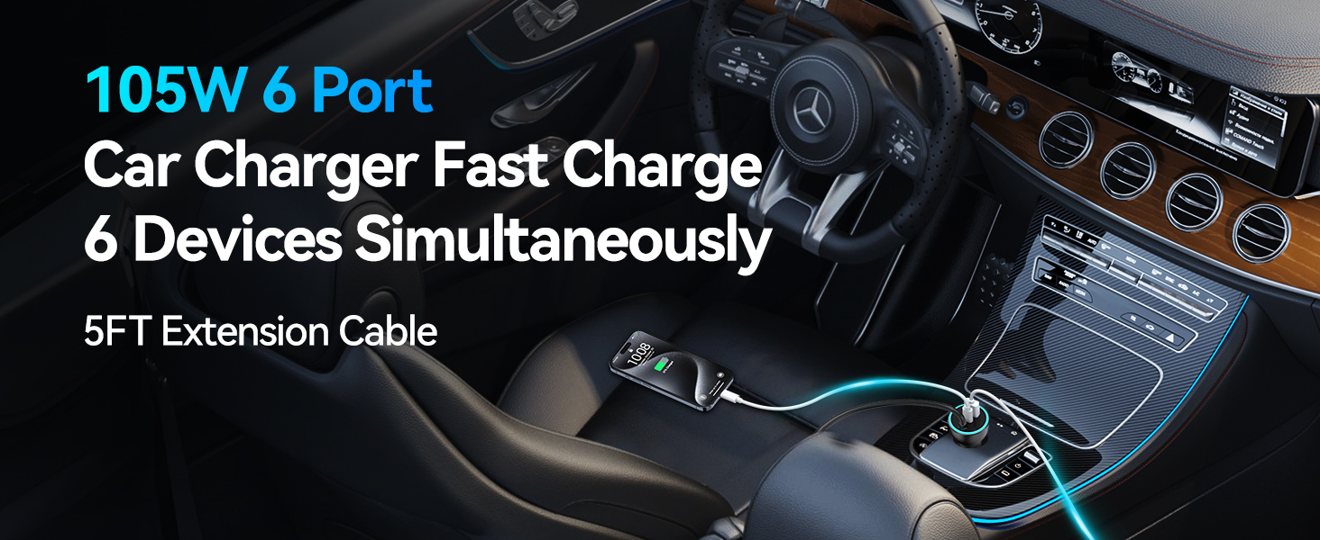usb c car charger