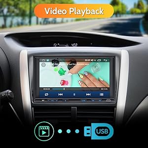 double din wireless apple carplay