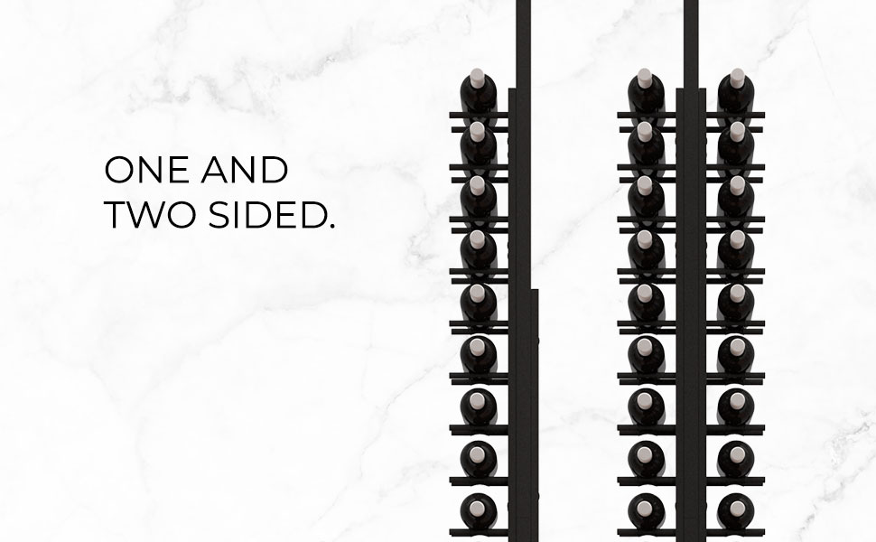 One and two sided options available for purchase. 