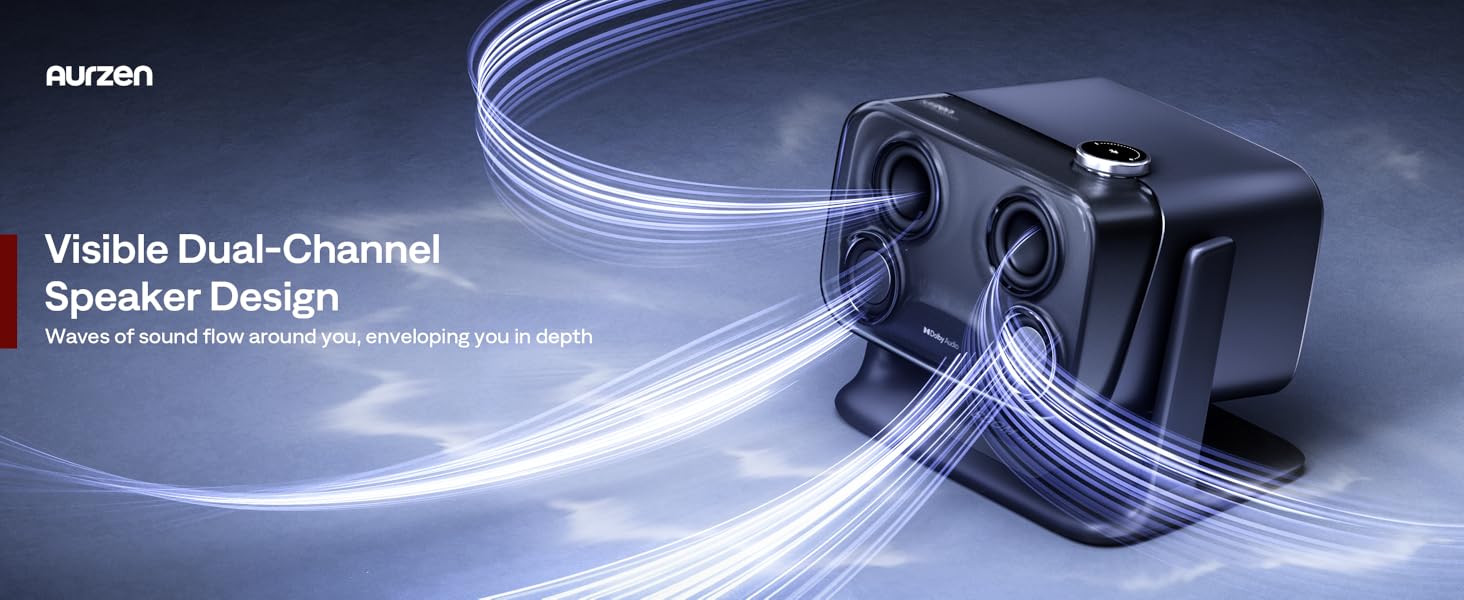 Aurzen BOOM mini 4-in-1 Smart Projector Built-in Google TV