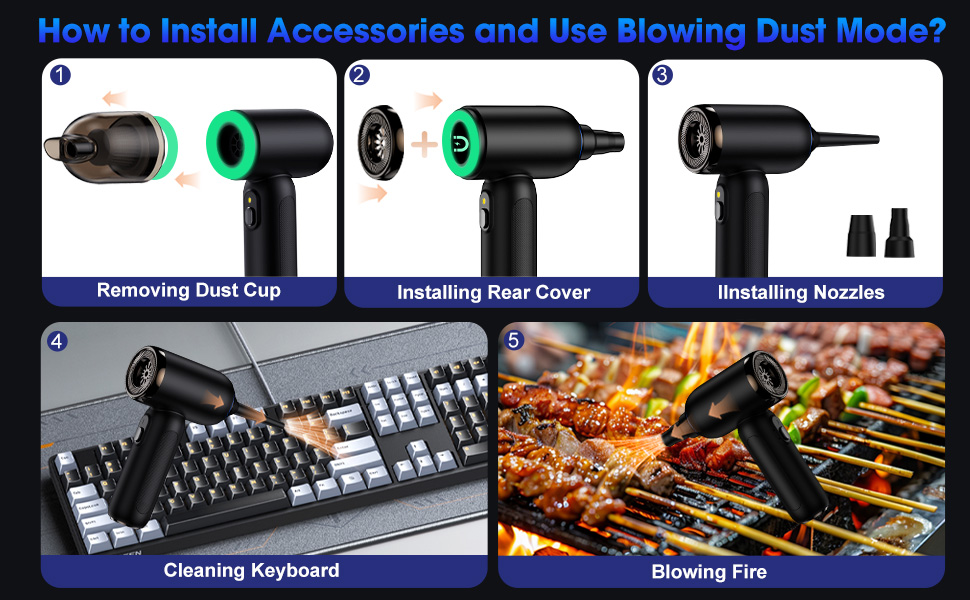 Handheld Car Vacuum Cleaner Cordless