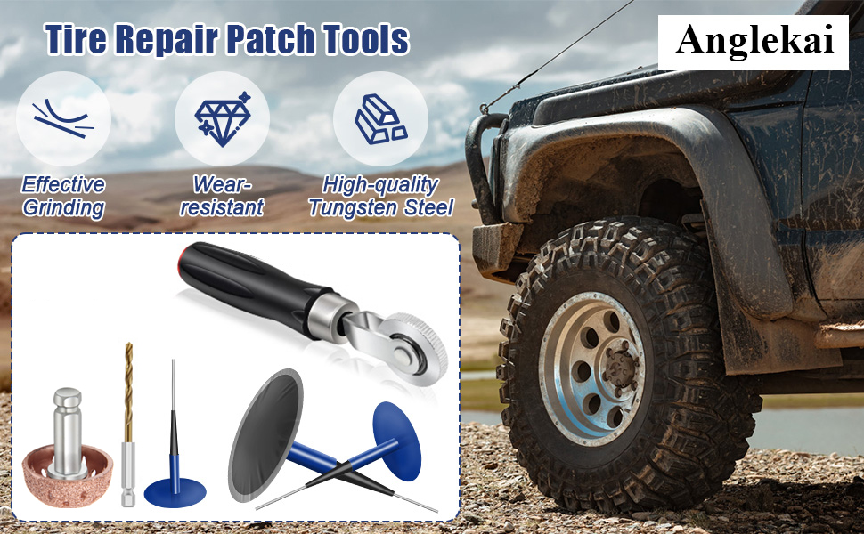 Mushroom Tire Patch Kit