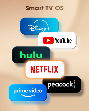 smart projector built in steaming apps over 300