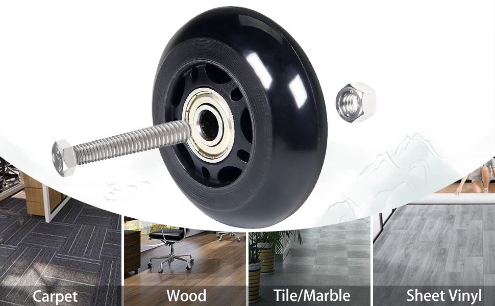 2.5“ furniture wheels-5