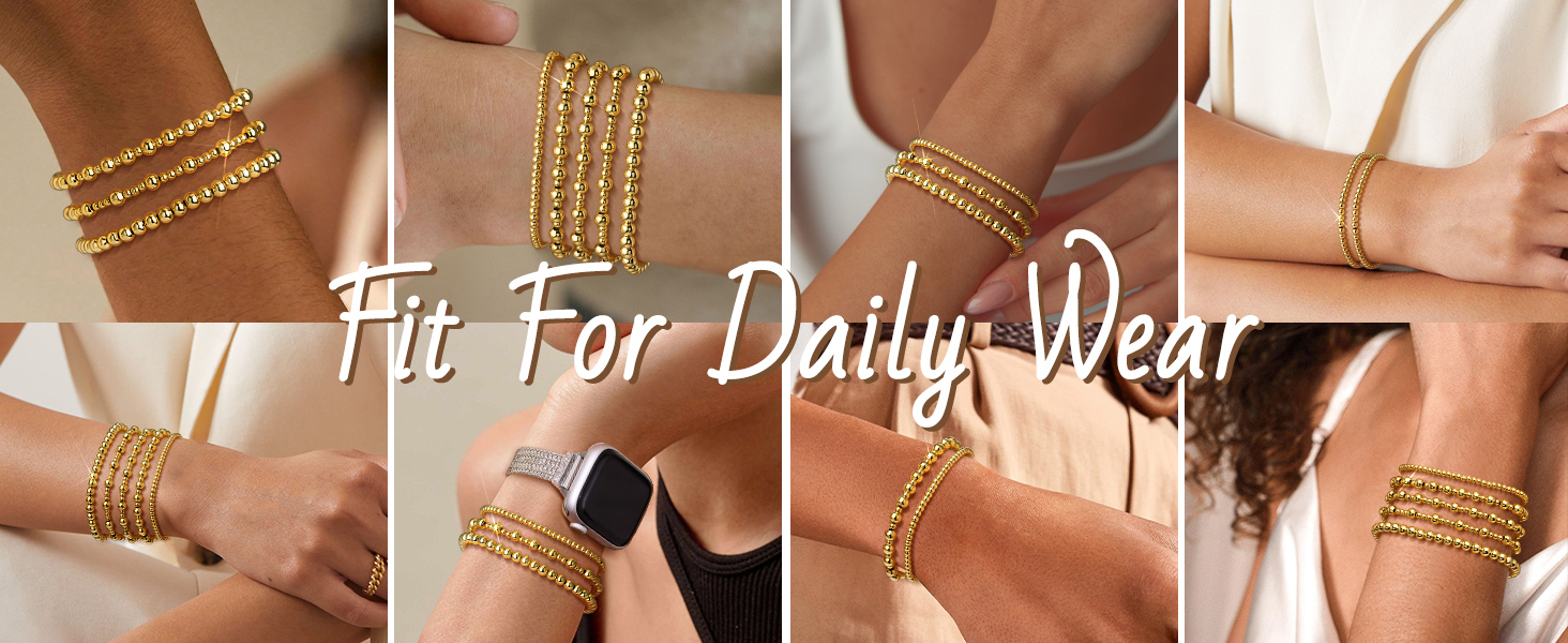gold bracelets for women stack