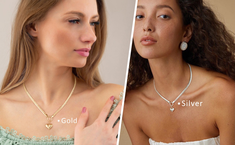 love you heart necklace
