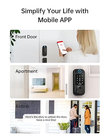 remote control door lock via mobile app