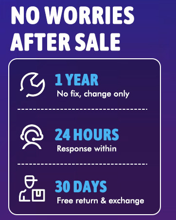 quntis after sales