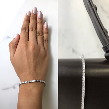 Elegant Diamond Tennis Bracelet