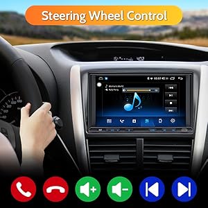 double din wireless android auto