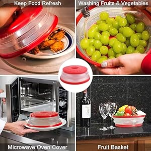 microwave splatter cover