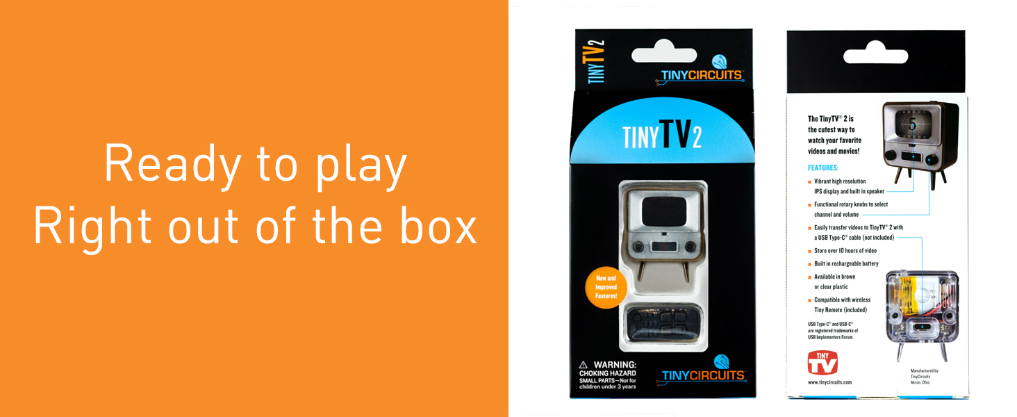 Ready to play right out of the box