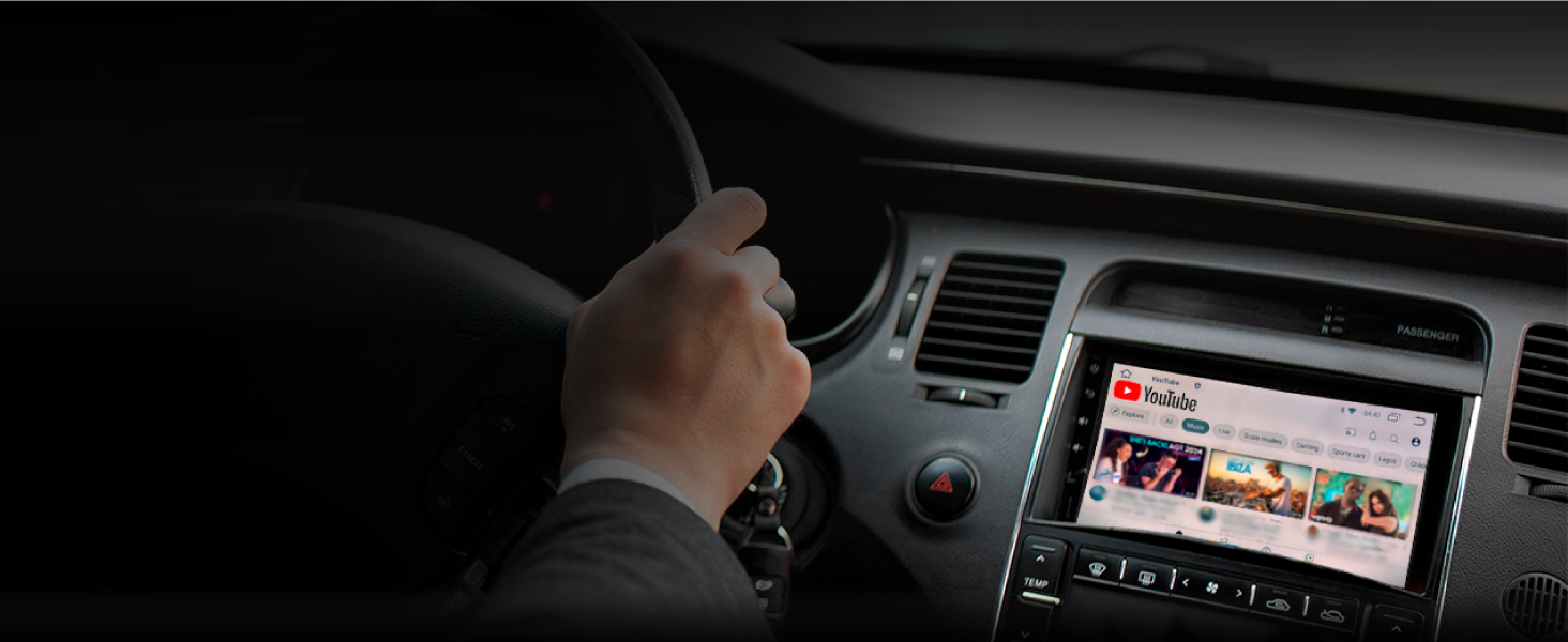 bluetooth car adapter with youtube