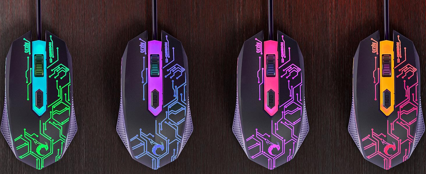 Gaming keyboard and mouse bundle for PS5 Xbox & PC