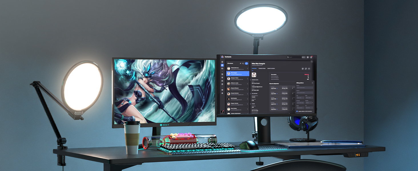 podcast lighting