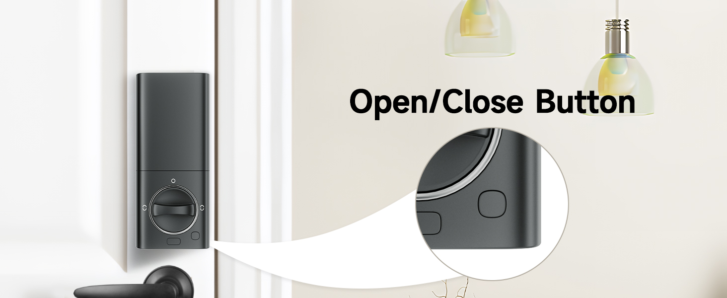 Keyless Entry Door Lock , Smart Fingerprint Door Lock for Front Door