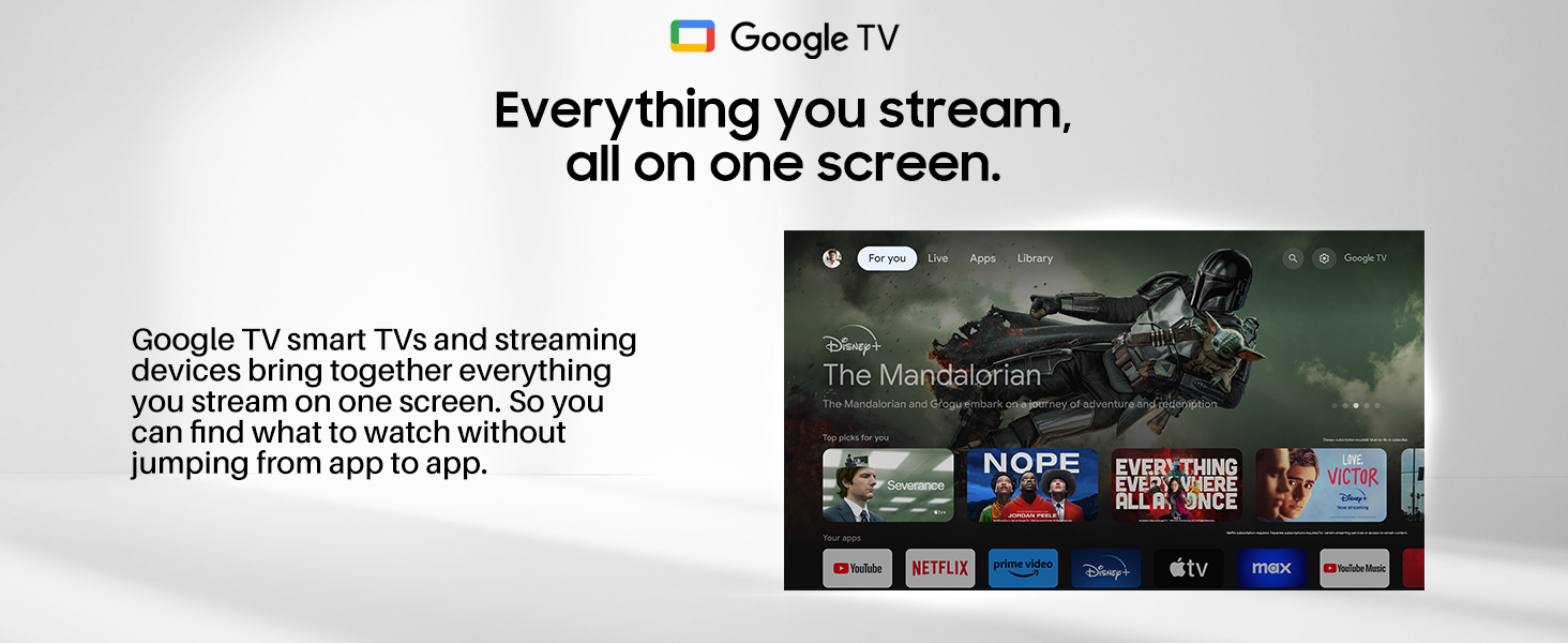 Google TV more than 10000 app ready for you