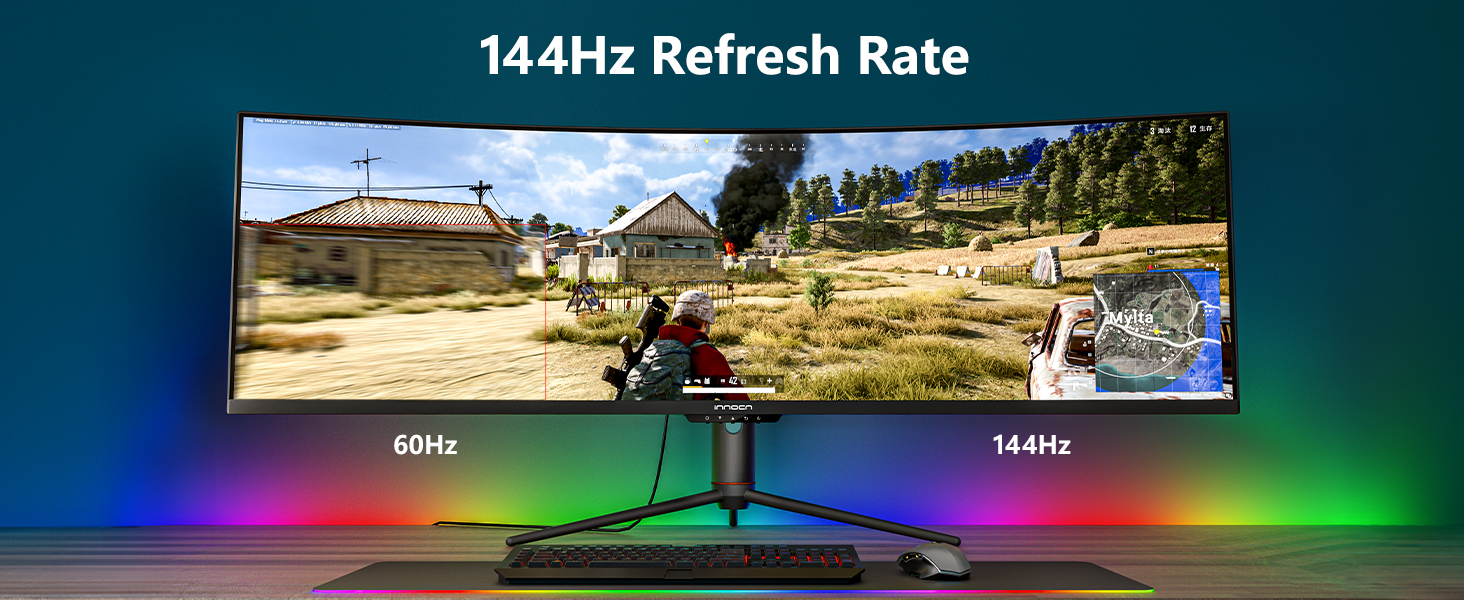 INNOCN monitor ultrawide pc monitor gaming 144hz