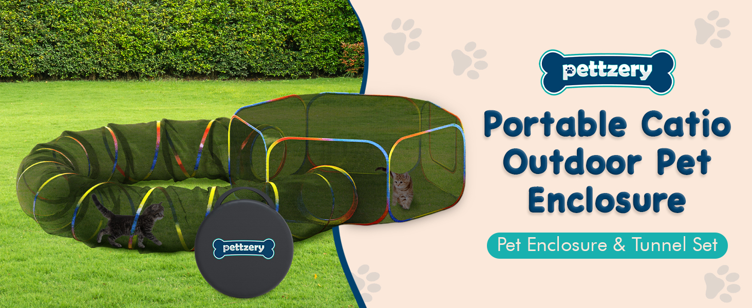 Kiddzery Pet Tunnel