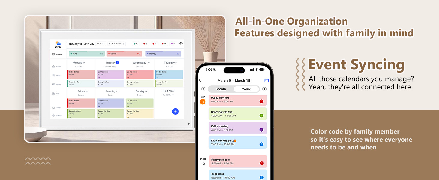 digital calendar